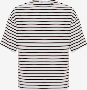 T-Shirt VAMOS CLO en marron : devant