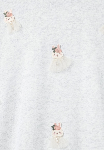 MYMO Sweatshirt 'Pop' in Grau