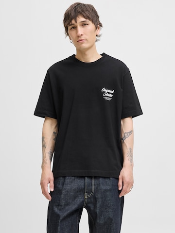 JACK & JONES Футболка 'JORNORREBRO' в Черный: спереди