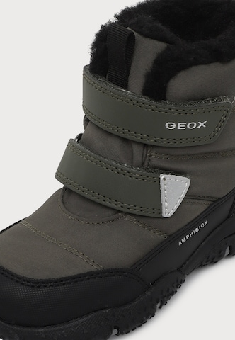 GEOX Snehule 'BALTIC ABX' - Zelená