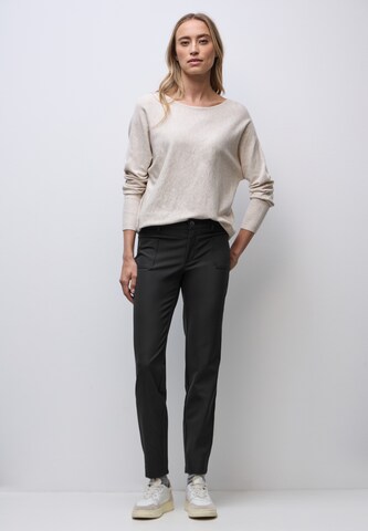 STREET ONE Slim fit Pants 'Yulius' in Black