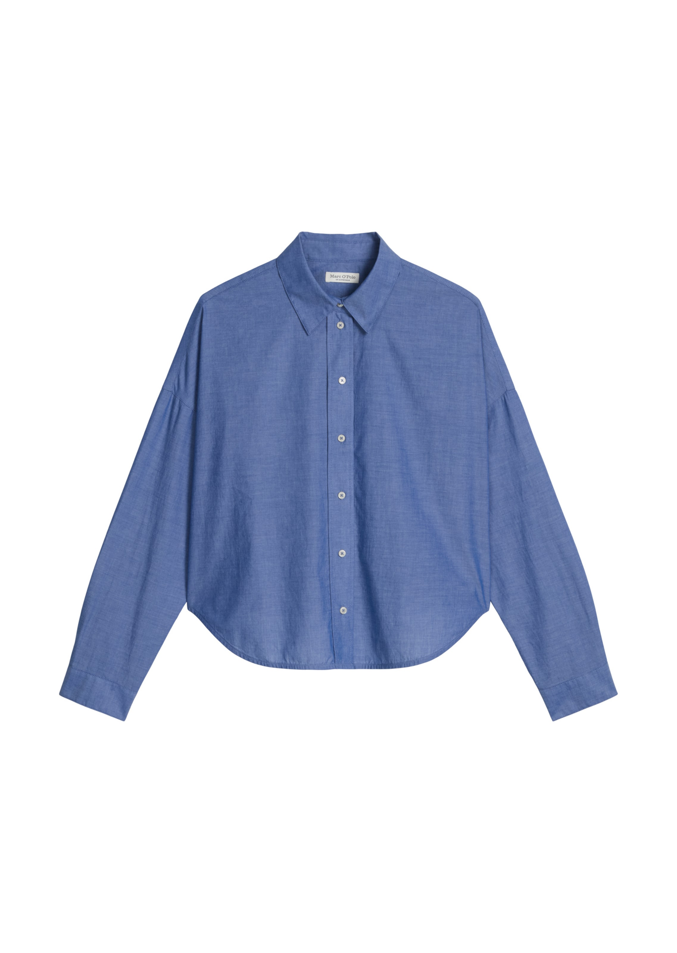 Marc O'Polo Blouse in Blauw: voorkant