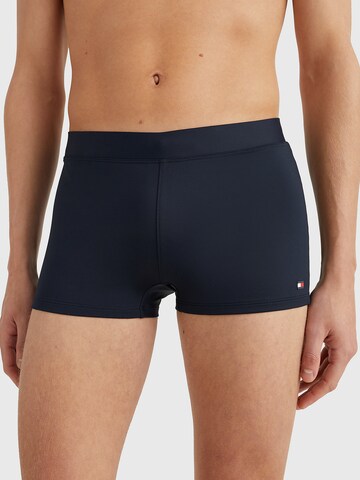 TOMMY HILFIGER Badehose in Blau