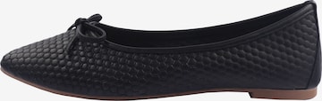 D.MoRo Shoes Ballet Flats 'Texflor' in Black