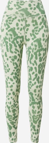 Skinny Leggings Ragdoll LA en vert : devant