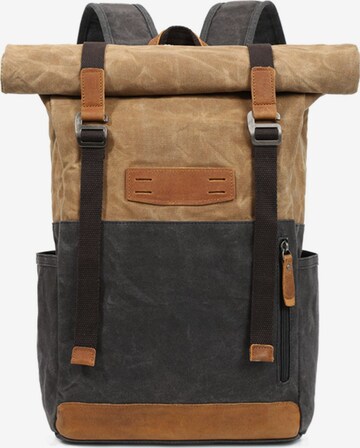 jolar Rucksack 'UNISEX' in Grün: Vorderseite