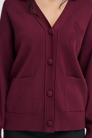 b.young Knit cardigan in Blue