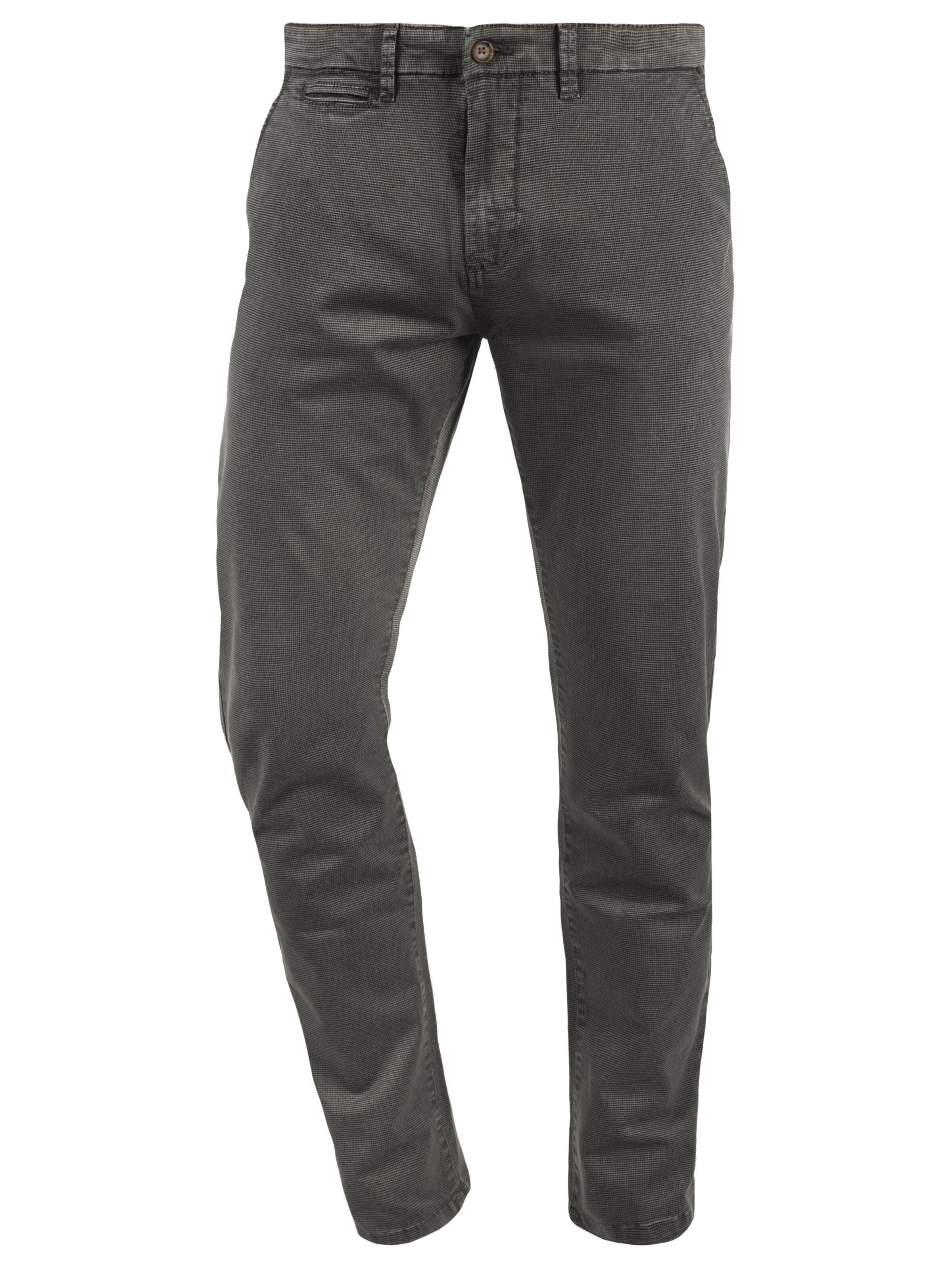 INDICODE JEANS Regular Hose 'Nortic' in Grau: Vorderseite