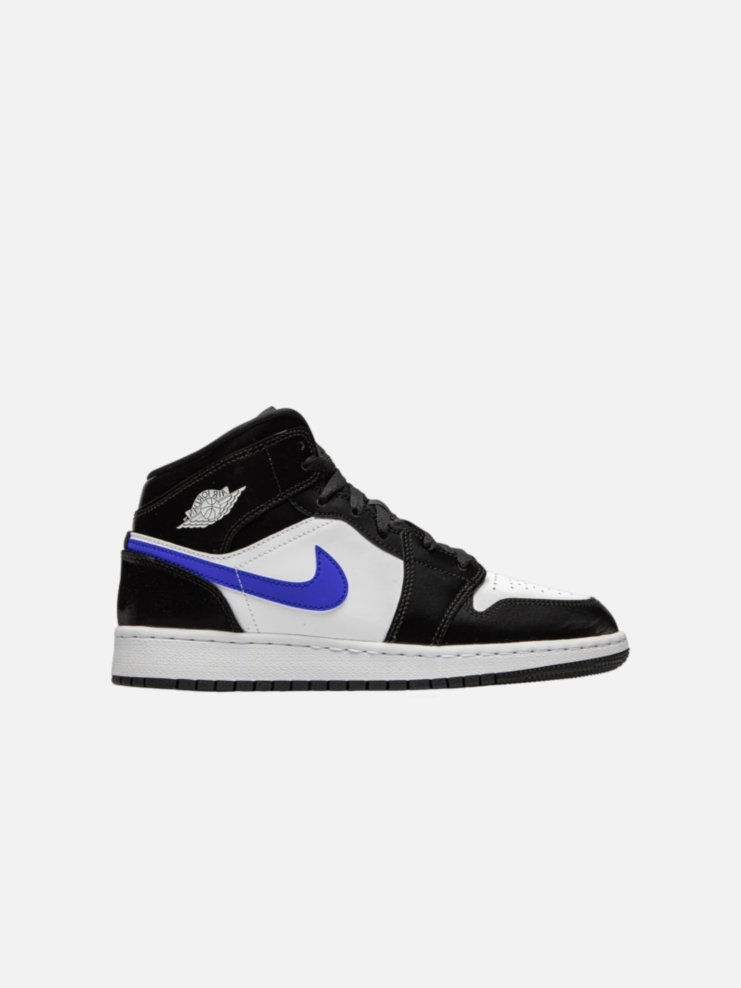 Jordan Sneaker high 'Air 1 Mid Black Racer'‌‌‌‌‌‌‌‌‌ in Blau: Vorderseite