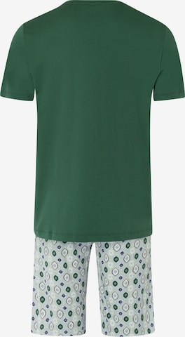 Hanro Short Pajamas ' Night & Day ' in Green