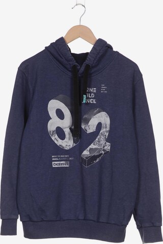 CHIEMSEE Sweatshirt & Zip-Up Hoodie in XL in Blue: front