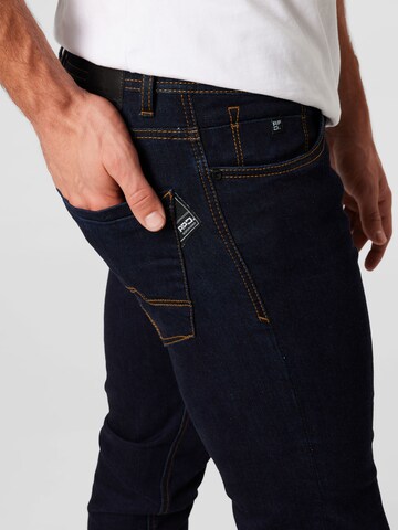 Skinny Jean 'Kanata' REDPOINT en bleu