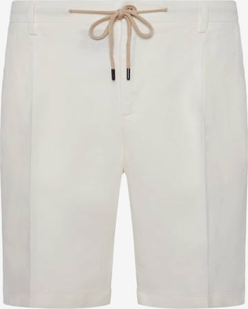 Boggi Milano Slimfit Shorts in Weiß: predná strana