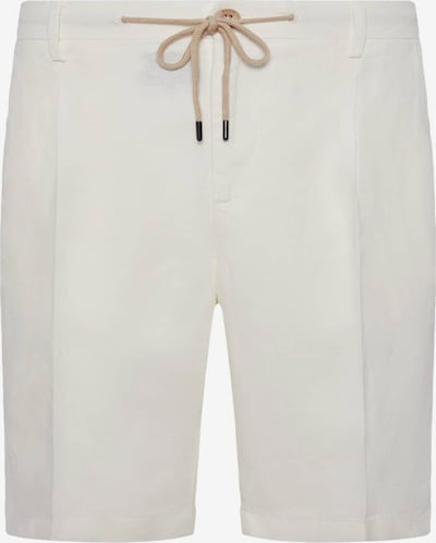 Pantaloni Boggi Milano pe alb, Vizualizare produs