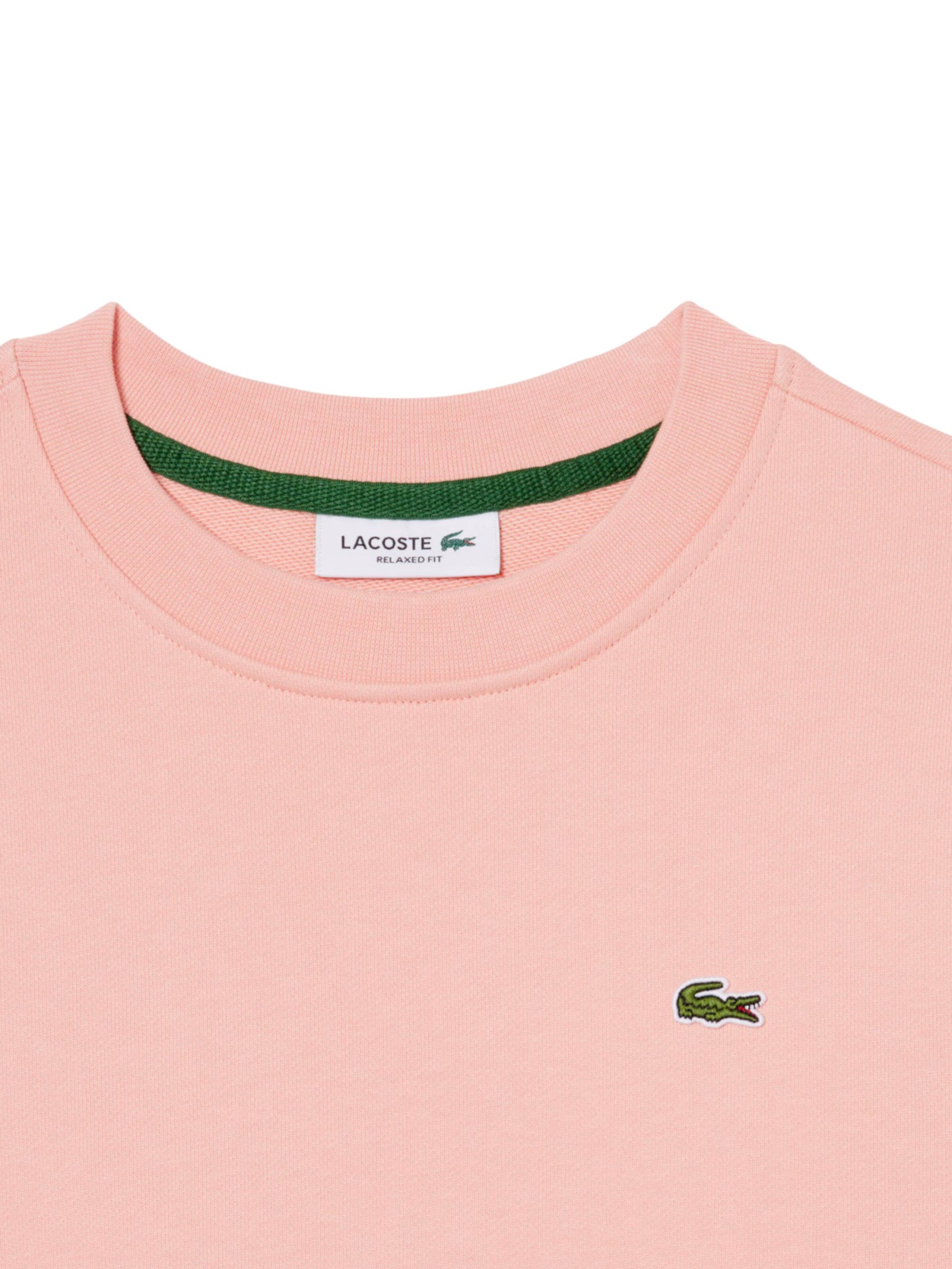 Felpa di LACOSTE in rosa