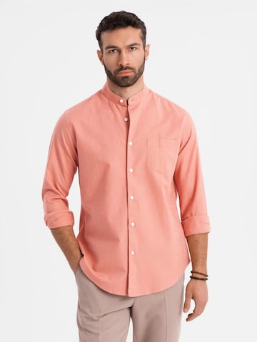 Coupe regular Chemise Ombre en rose : devant
