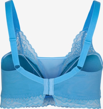 Devoted by Zizzi Triangel BH 'LFINI' in Blauw