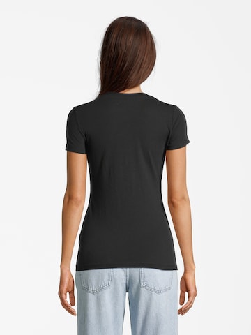 AÉROPOSTALE T-Shirt 'JULY' in Schwarz