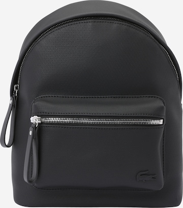 LACOSTE - Mochila en negro: frente