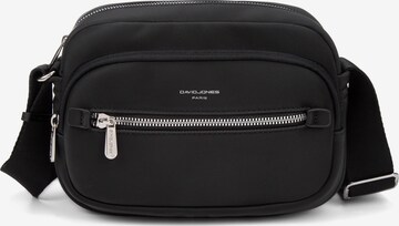 Borsa a tracolla di David Jones in nero: frontale