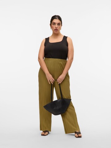 Vero Moda Curve Wide leg Broek in Groen