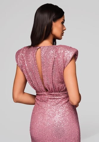 Ombre Avondjurk in Roze