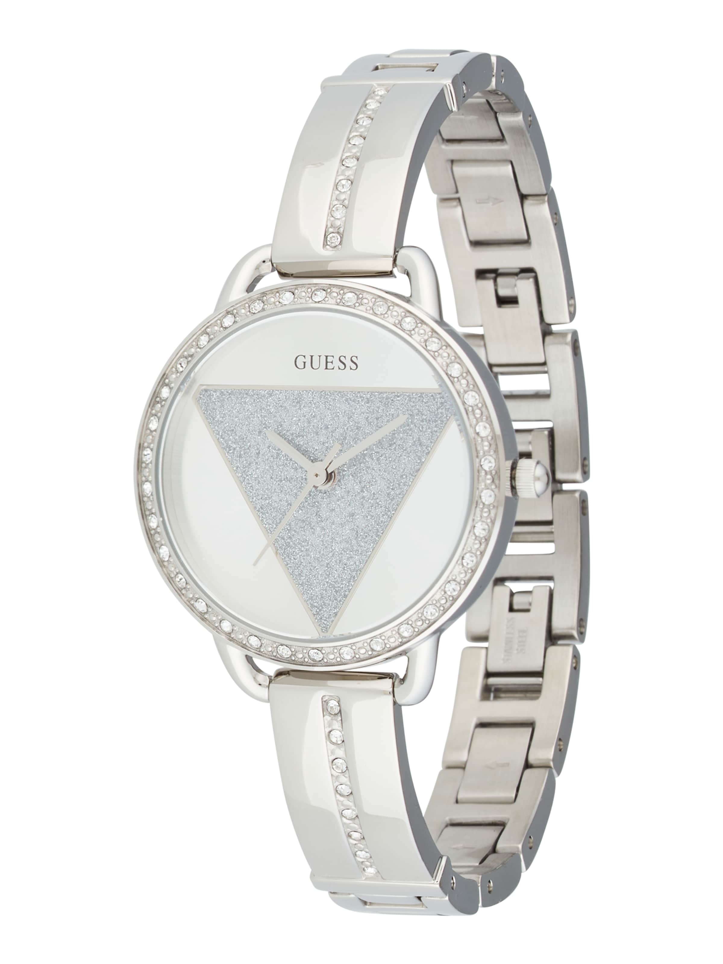 GUESS Uhr in Silber: Vorderseite