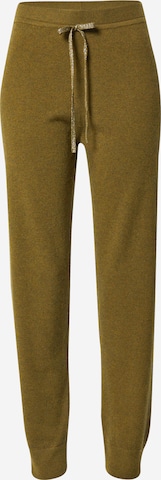 REPEAT Cashmere Kalhoty – zelená: přední strana