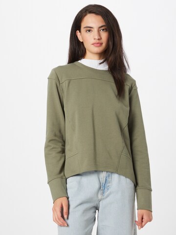 NÜMPH Sweatshirt in Green: front