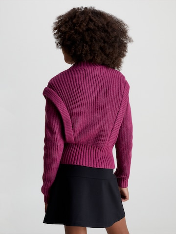 Calvin Klein Jeans Sweater in Purple