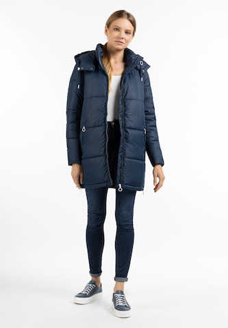 DreiMaster Maritim Winter coat in Blue