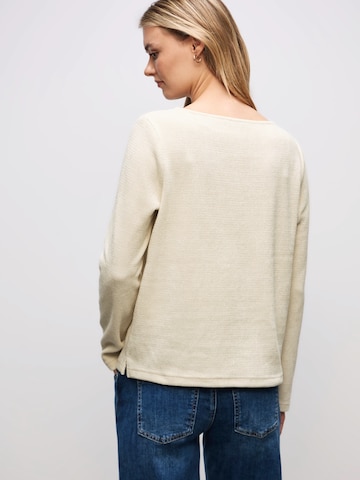 T-shirt STREET ONE en beige