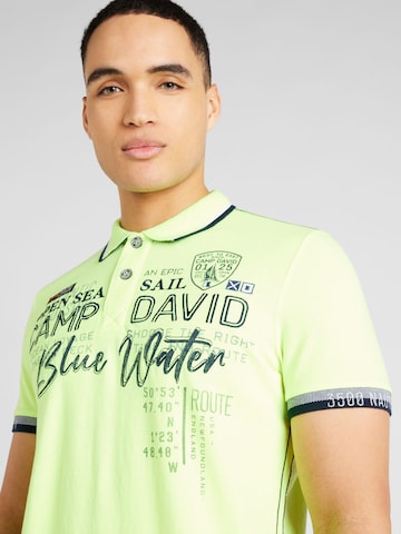 T-Shirt CAMP DAVID en vert