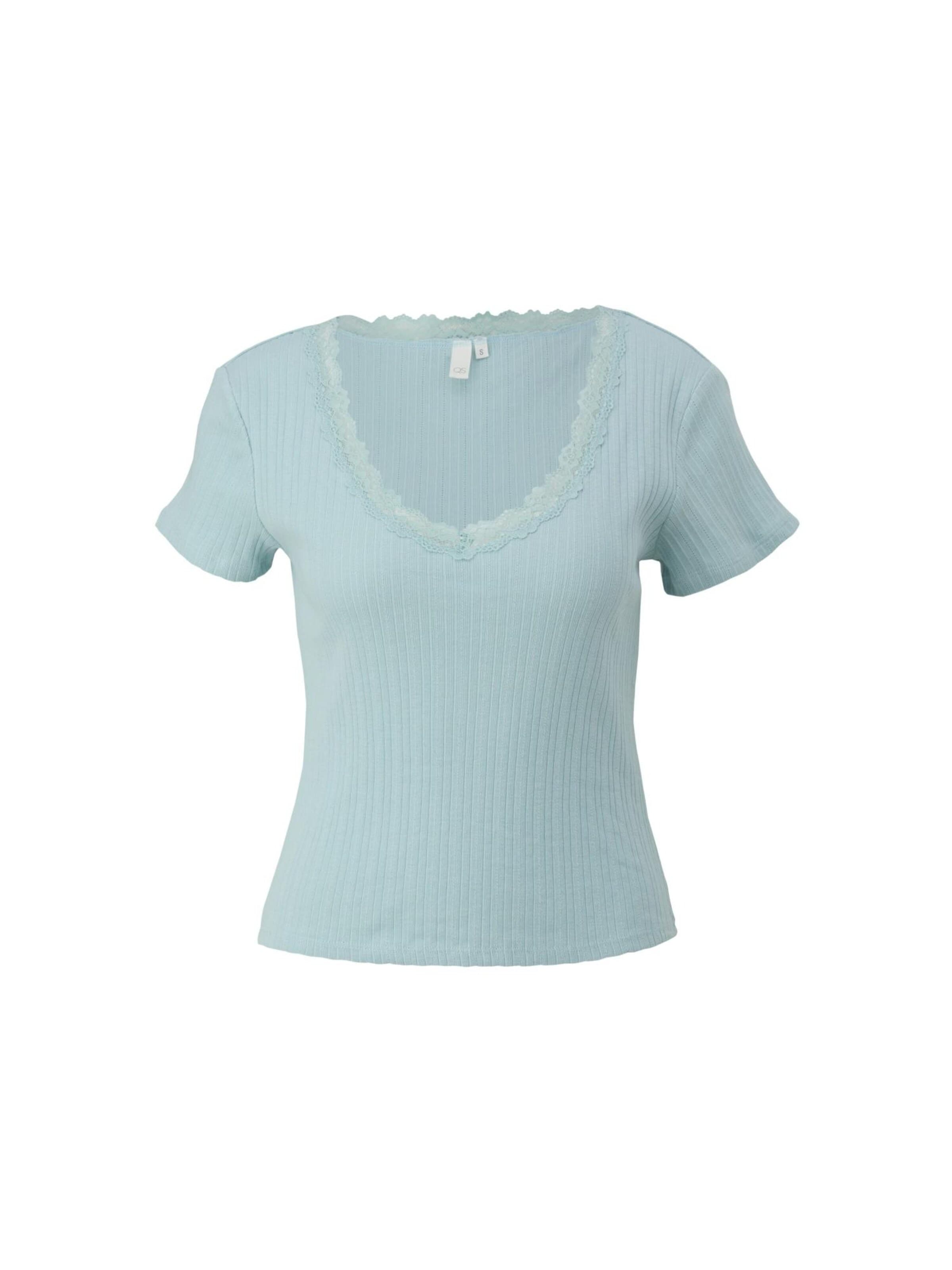 QS Shirt in XS in de kleur Blauw, Productweergave