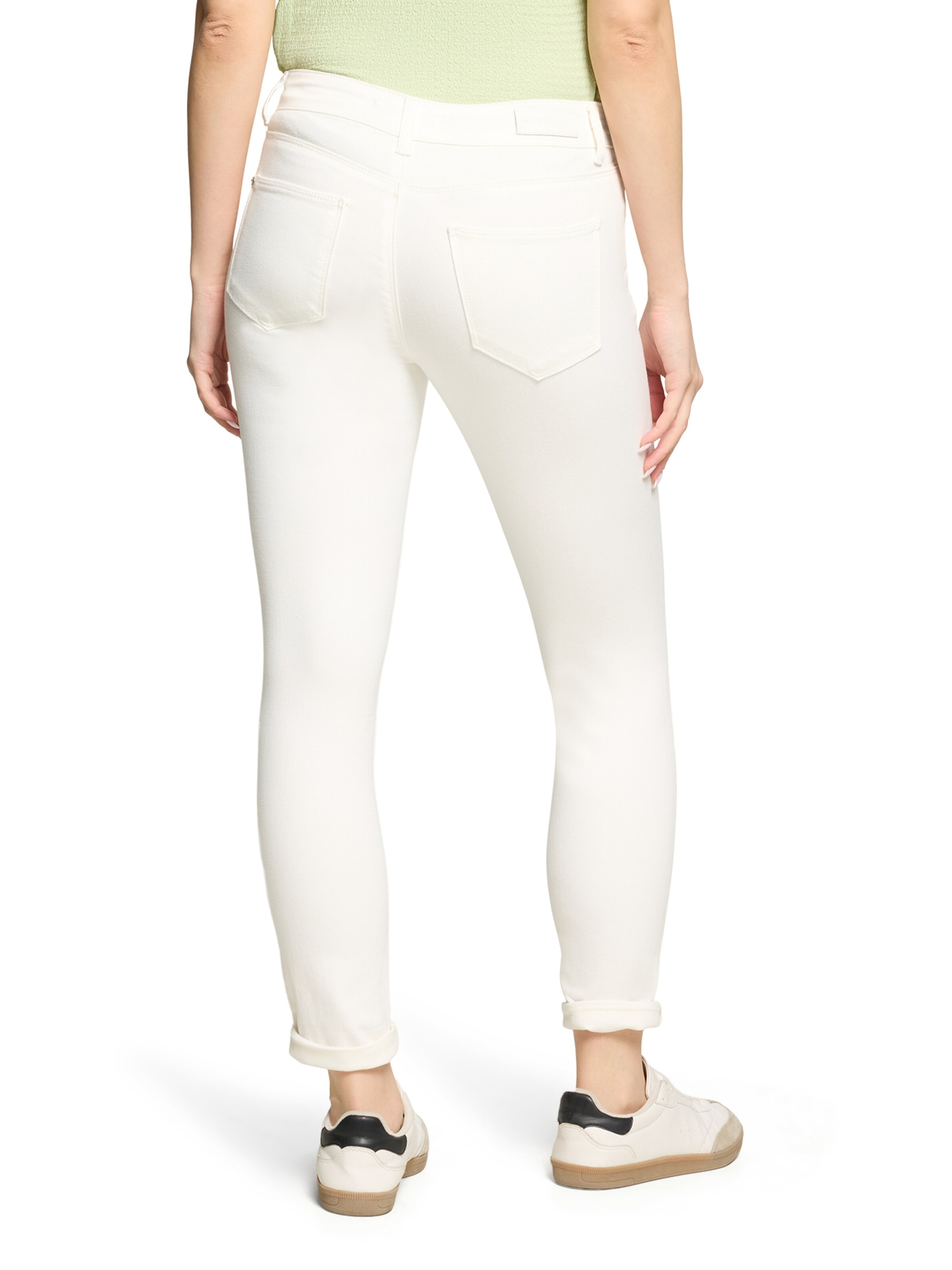 Coupe slim Jean Betty Barclay en blanc