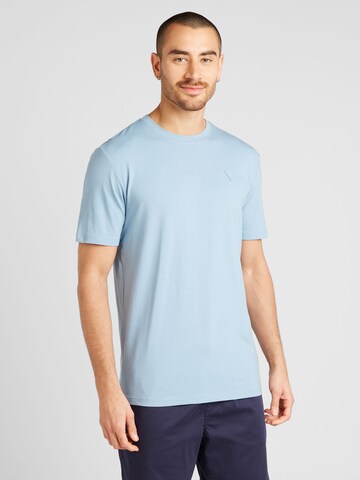 T-Shirt 'Hedley' GUESS en bleu : devant