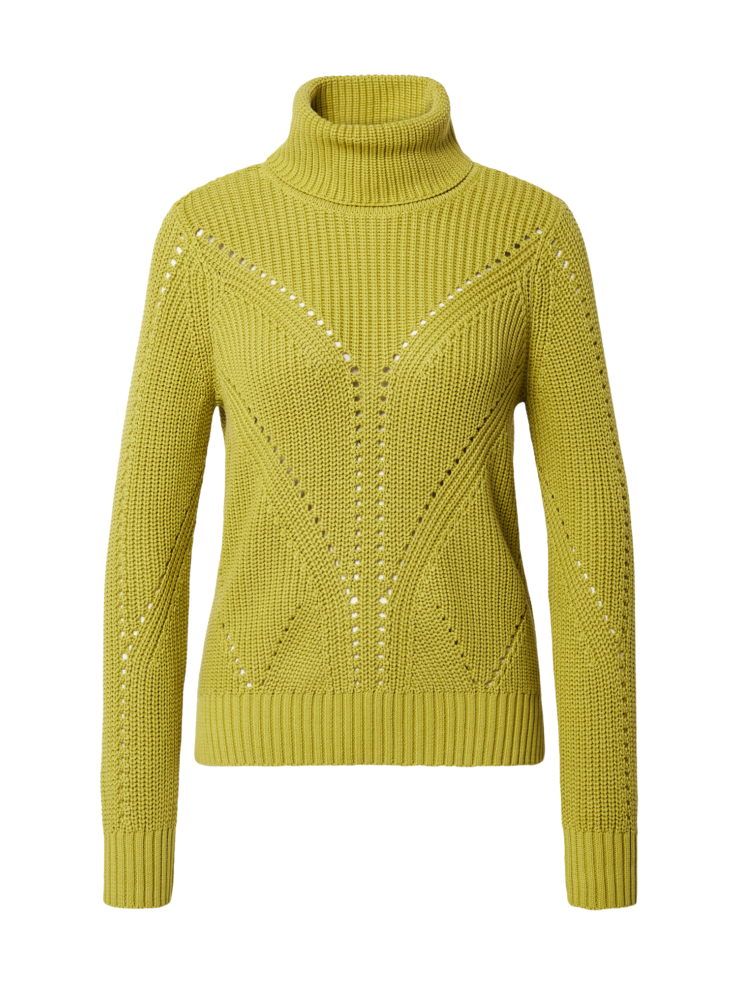 Taglie comode Donna TAIFUN Pullover in Verde Chiaro Taglie comode Donna TAIFUN Pullover in Verde Chiaro
