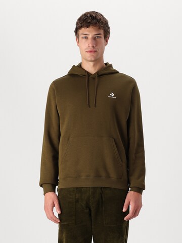 CONVERSE Sweatshirt in Green: front