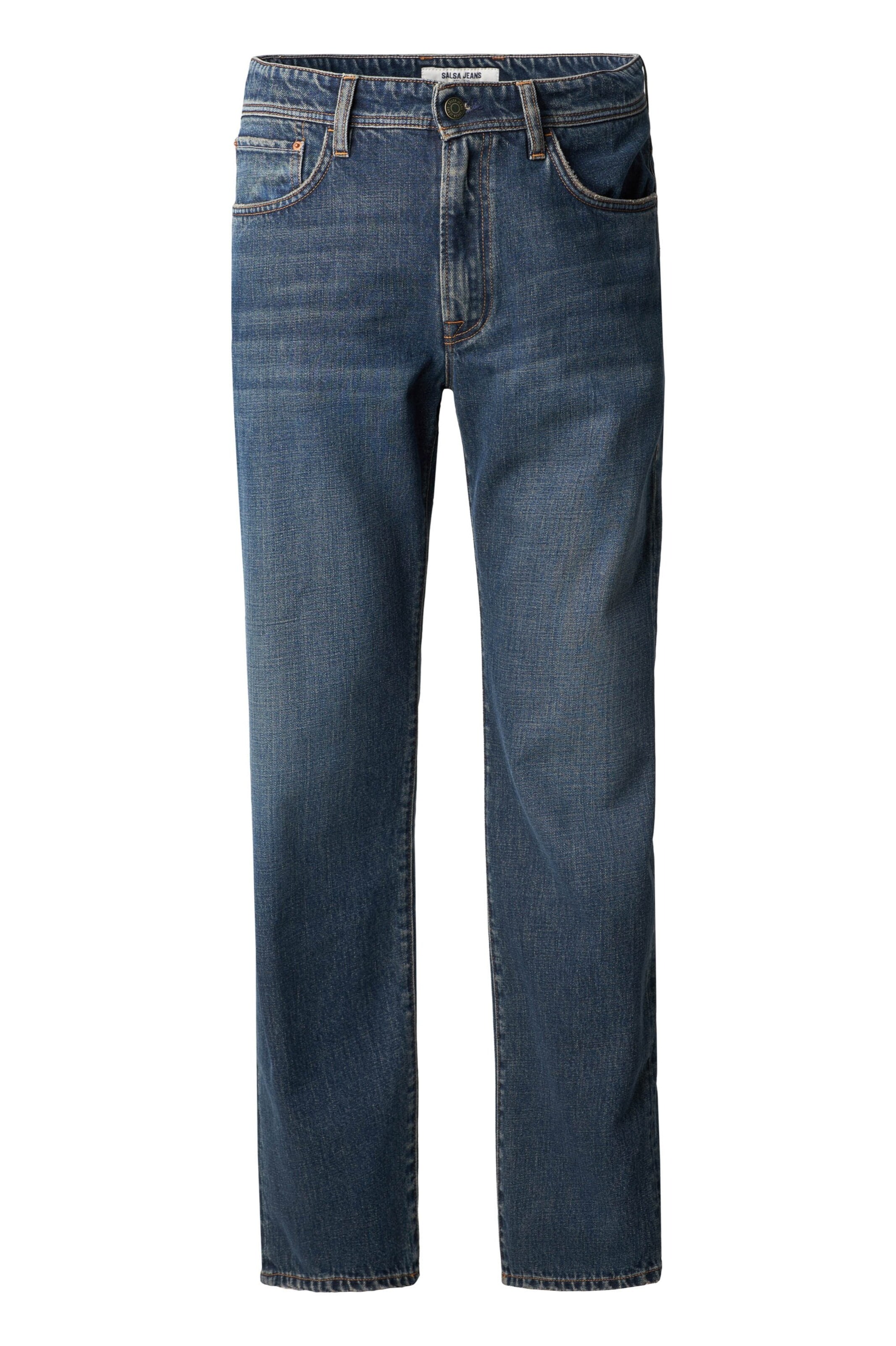 Salsa Jeans Regular Jeans in Blauw: voorkant