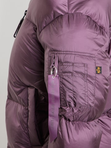 ALPHA INDUSTRIES Winterjas in Lila