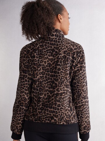 INTIMISSIMI Fleecejacke in Braun