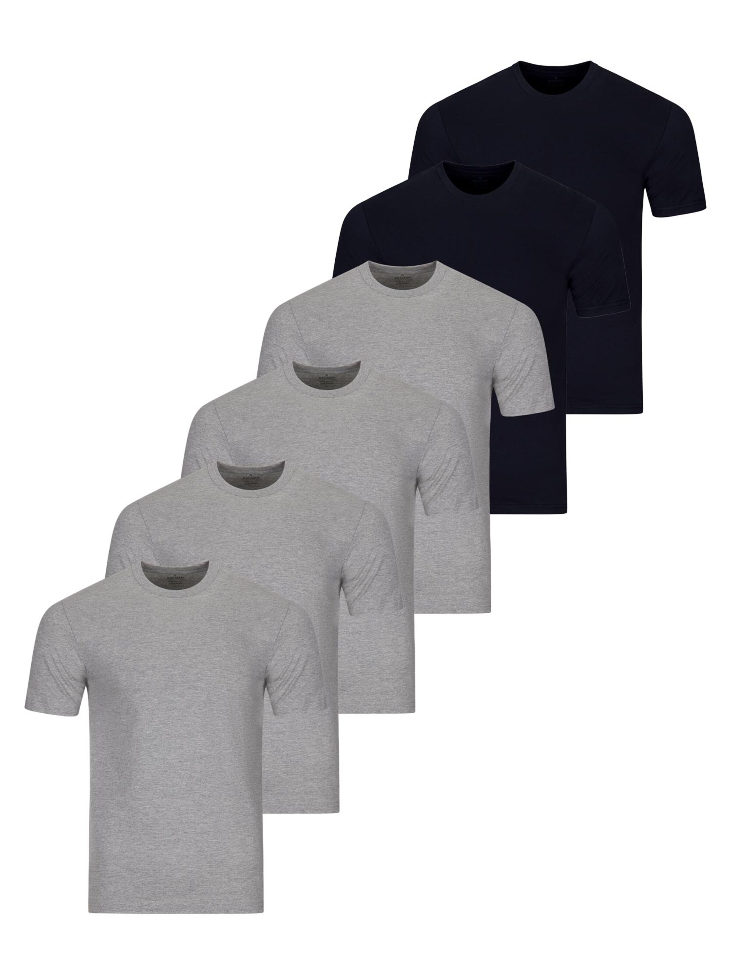 Ragman Undershirt 'Basic' in Grey: front