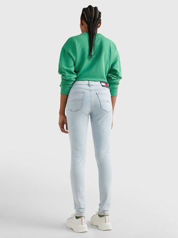 Tommy Jeans Skinny Farmer 'NORA MID RISE SKINNY' - kék