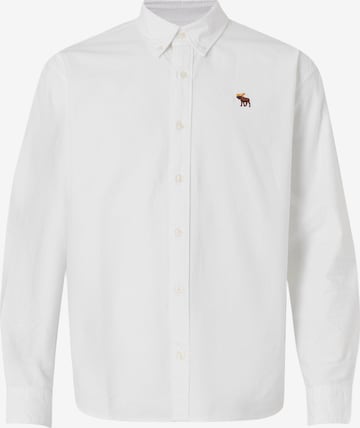 Abercrombie & Fitch Skjorta i vit: framsida