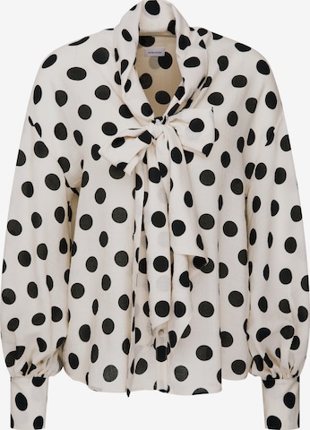 SEIDENSTICKER Blouse 'Schwarze Rose' in White: front