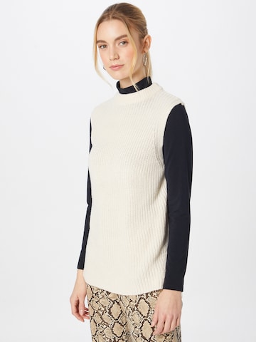 NEW LOOK Sweater 'Tabard' in White: front