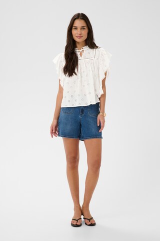 Kaffe - Blusa 'Fiona' em branco