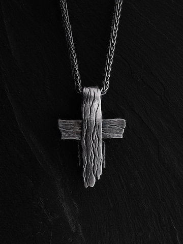 Pendentif 'JESUS CHRIST. FORGIVENESS' REYTEL en argent