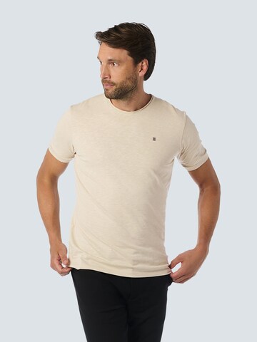 No Excess Shirt in Beige: front