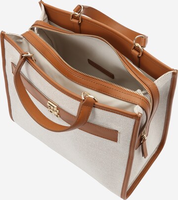 TOMMY HILFIGER Handtasche in Beige